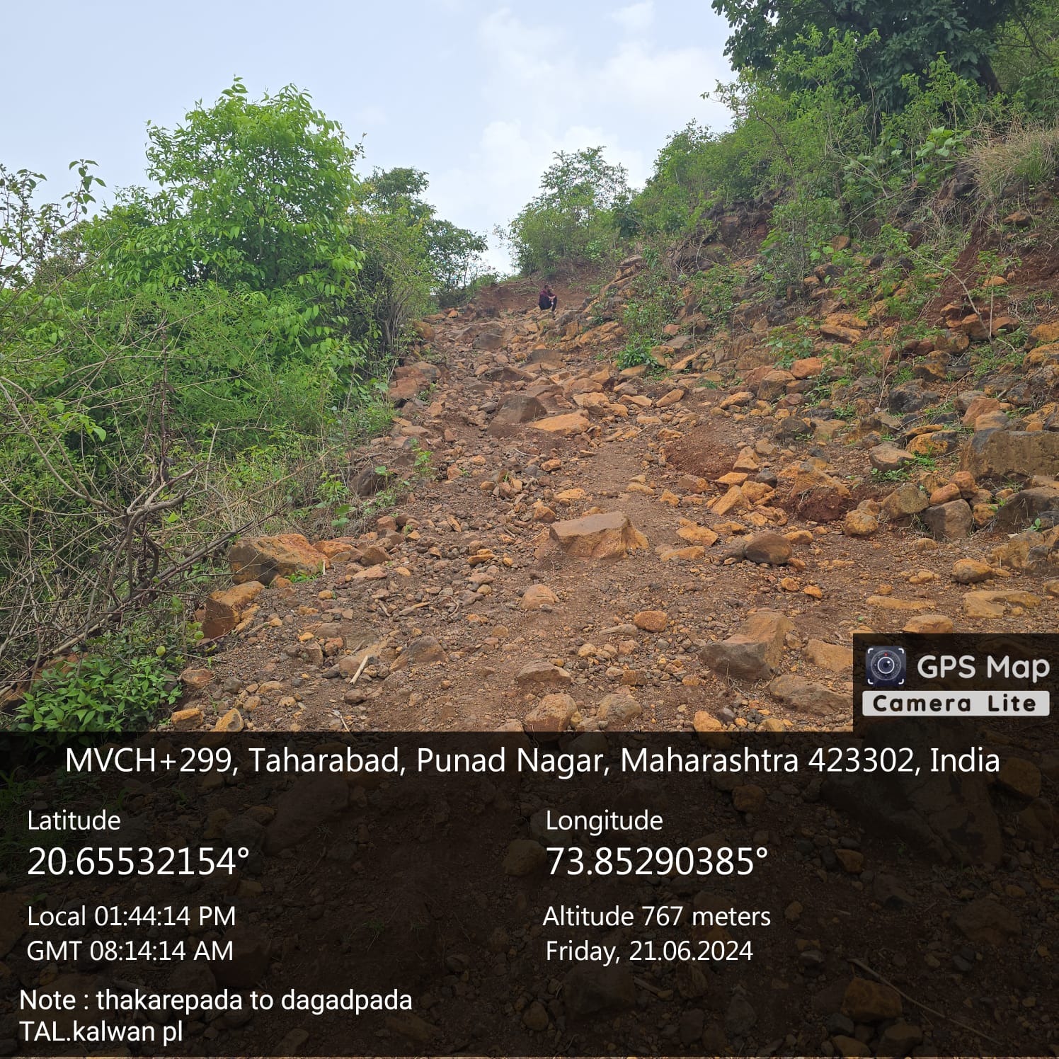 Mountain cutting project